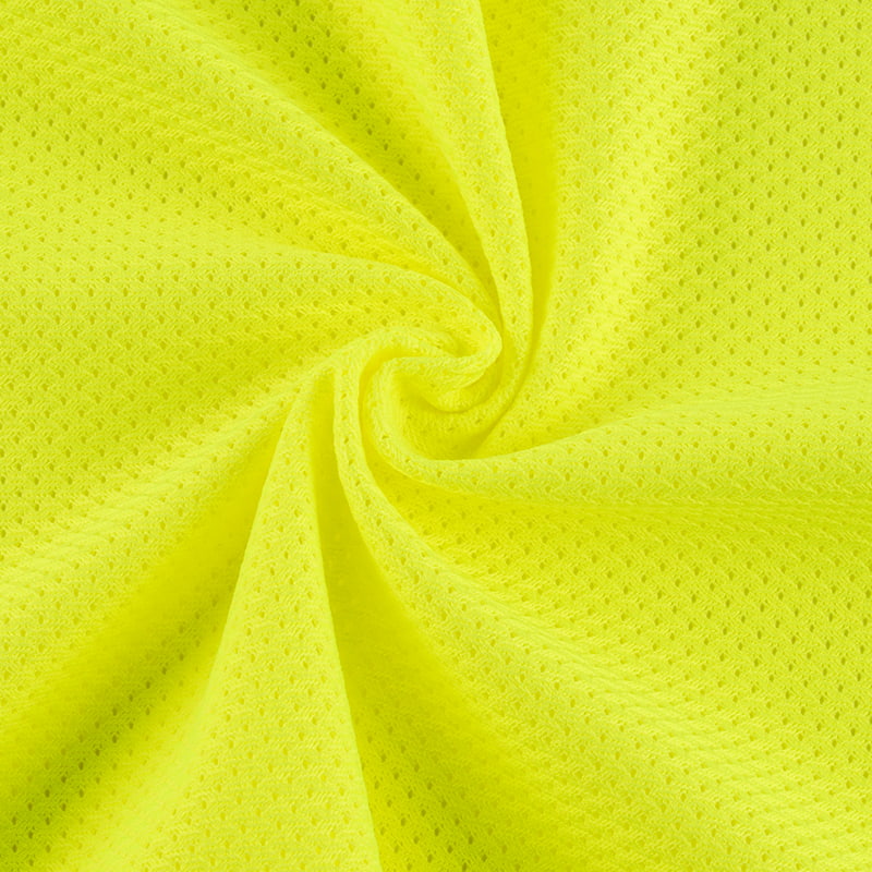 Low-Elastic Mesh Warp Knit Fabric
