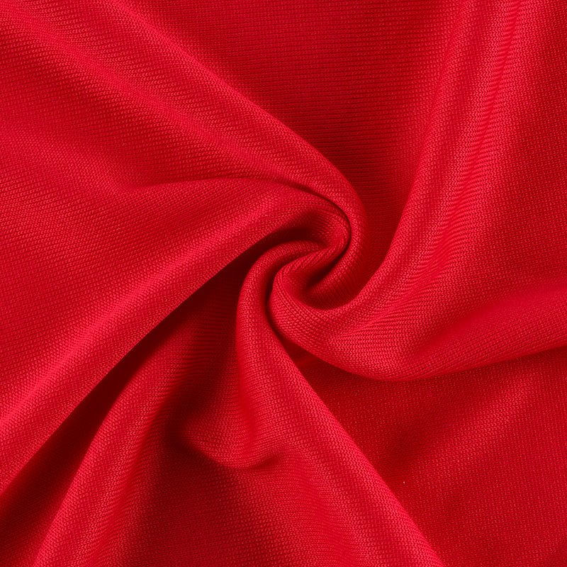 Ribbed Double-Sided Mesh Fabric