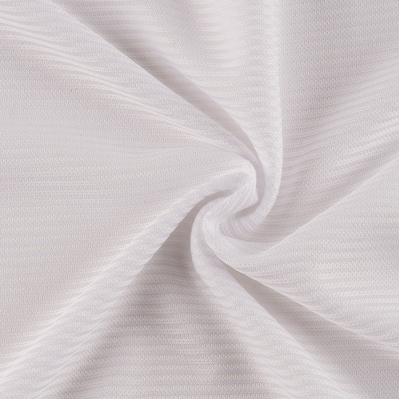 Flat Bottom Ribbed Double-Sided Mesh Fabric